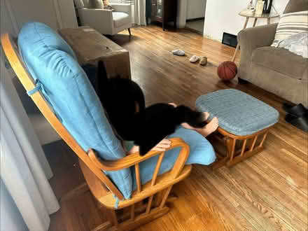 Photo of free Rocking chair and foot rest (Brooklyn center) #1