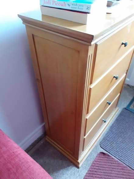 Photo of free Tall wooden shoe cupboard (Cb24 9nt) #4