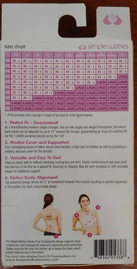 Photo of free Nursing Bra NIB (Sunnyvale 94087) #2