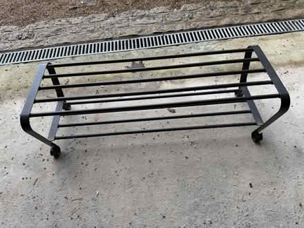 Photo of free Metal shoe rack (Hersham KT12) #2