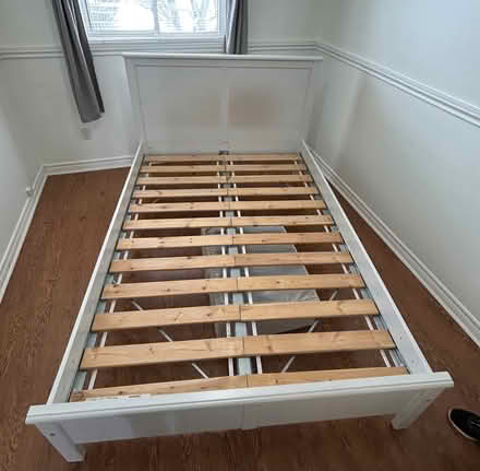 Photo of free Double Bed Frame w/ slats (Hunt Club/Conroy area) #1