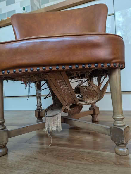 Photo of free Small chair needs repair (Cranbourne RG21) #3