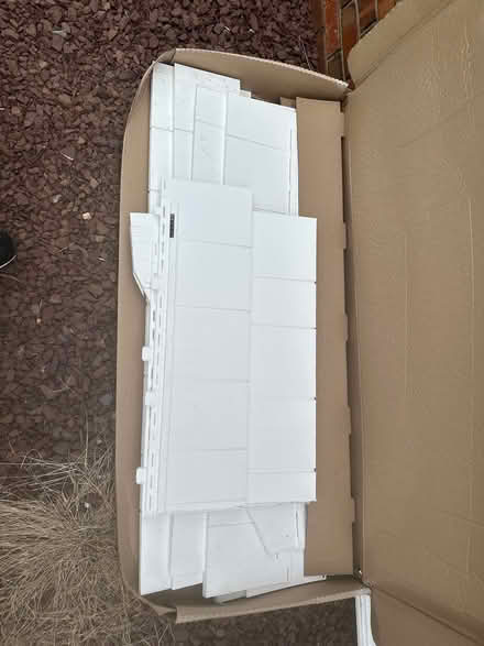 Photo of free About 1/2 box white shingles (new) (Marlboro, New Jersey) #2