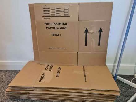 Photo of free Professional moving boxes (Netherfield, Kendal LA9) #1