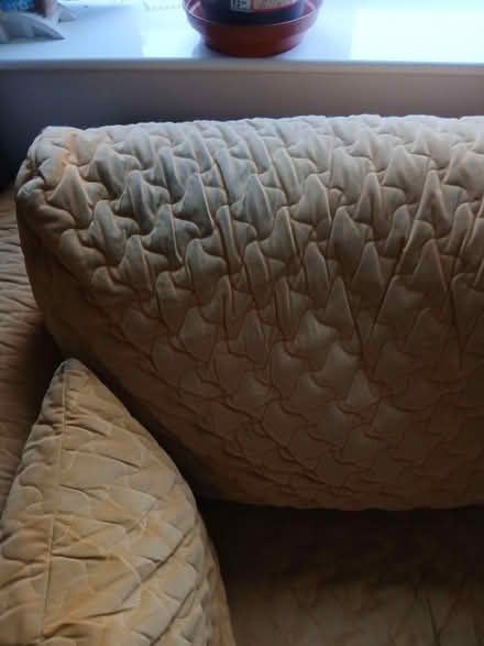 Photo of free Two seater settee-gold colour (Abingdon OX14) #4