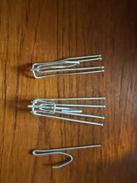 Photo of free 165 Pinch Pleat Curtain Hooks (Carlton Colville NR33) #1