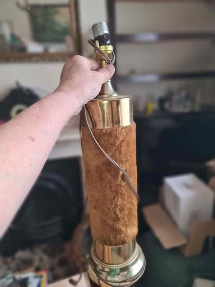 Photo of free DIY: Mid-century style fuzzy lamps (Dalston E8) #1