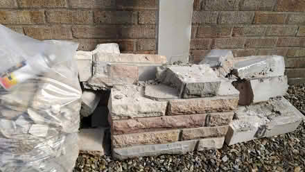 Photo of free York stone & bagged rubble x 10 (Toftwood Dereham) #1