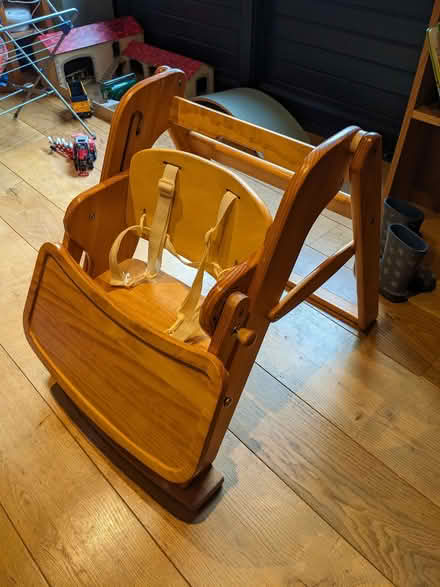 Photo of free Wooden High Chair (Appleby-in-Westmorland CA16) #1