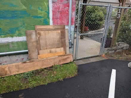 Photo of free Wood Sheet Material. Various sizes (Downtown Bellingham.) #1