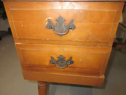 Photo of free Vintage Wooden Student Desk (Town of Stillwater) #2