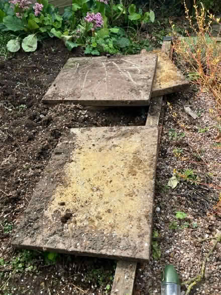 Photo of free Concrete slabs x3 (Pitstone) #1