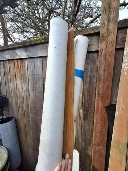 Photo of free Big vinyl flooring sheets (Bryant) #1