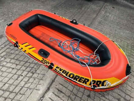 Photo of free Inflatable dinghy (Moss Side PR25) #1