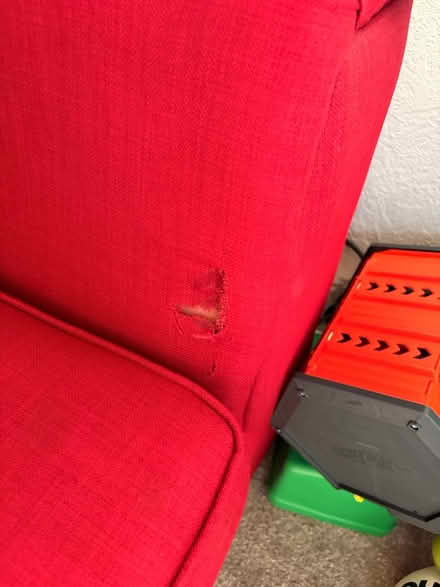Photo of free Red sofa bed (BN10) #3
