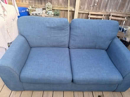 Photo of free Blue sofa bed (Old Town SG1) #1