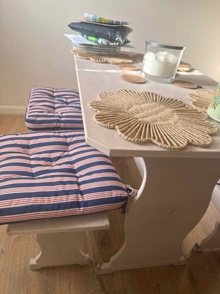 Photo of free Small dining table and benches (Quedgeley GL4) #2