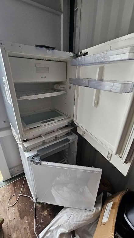 Photo of free Integrated fridge with freezer x 2 (Wood End UB6) #1