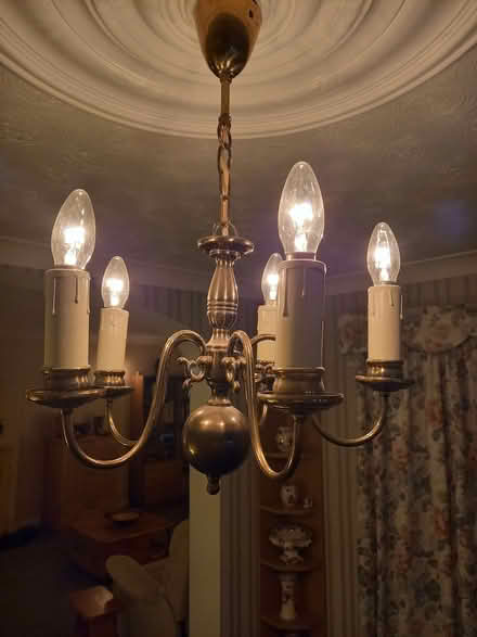 Photo of free Brass Chandiliers (Alfrick WR6) #2