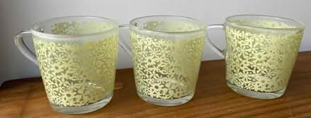 Photo of free Three glass coffee cups (Dursley GL11) #3