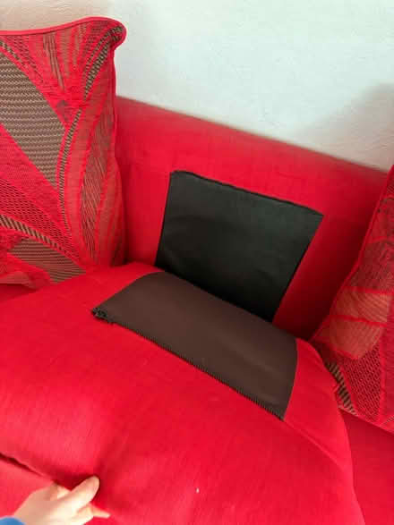 Photo of free Red sofa bed (BN10) #4