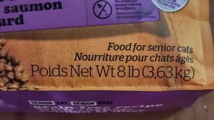 Photo of free Cat food... 8 pound bag (Wellington Village) #2
