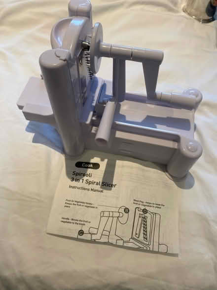 Photo of free Spiraliser for vegetables and fruit (Perdiswell WR3) #1