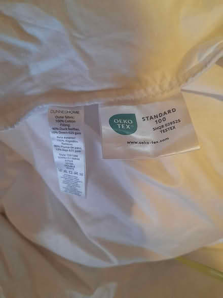 Photo of free Double feather duvet (Dun Laoghaire A96) #1