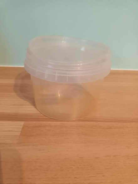 Photo of free 5 Round Plastic Containers (Fareham PO14) #2
