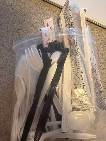 Photo of free Plastic cutlery + chopsticks (Ottawa) #1