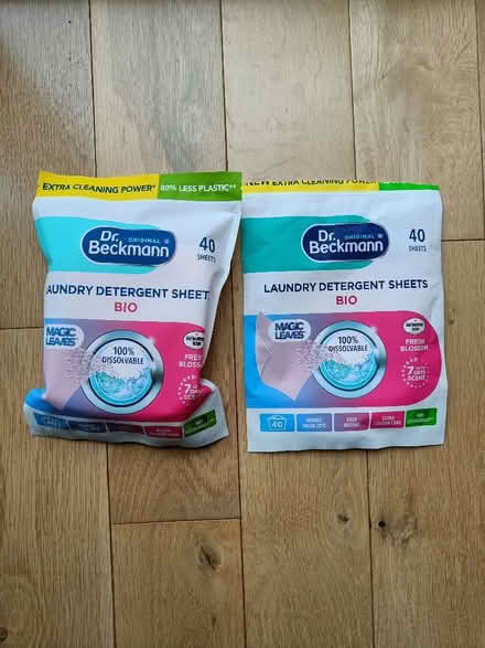 Photo of free Laundry detergent sheets (Giffnock G46) #1