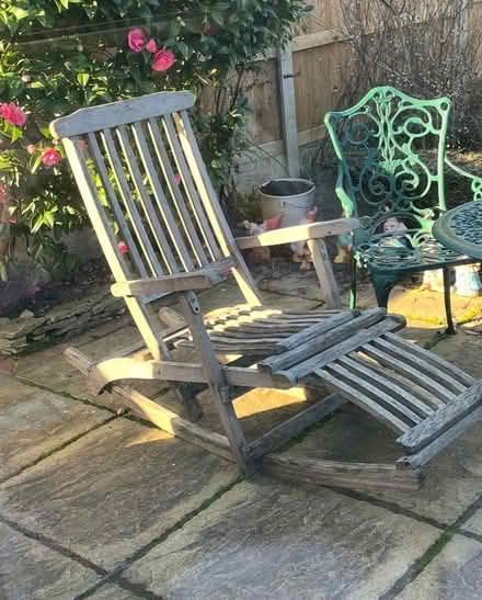 Photo of free Garden wooden chair (Solihull B91) #1