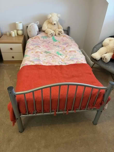 Photo of free 2 single beds with mattresses (Caldicot Gwent) #3