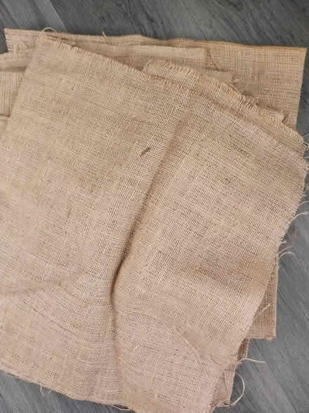 Photo of free Hessian fabric pieces (AL7 Welwyn Garden City) #2