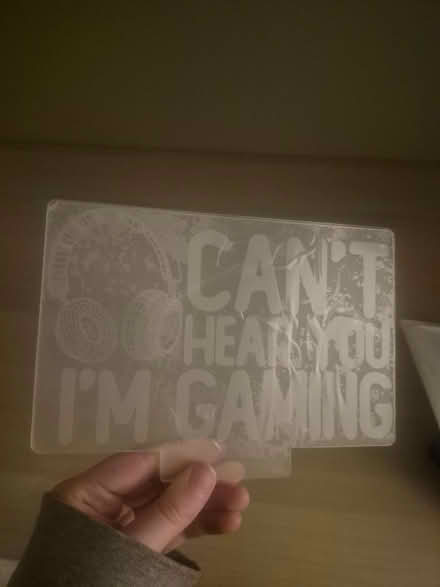 Photo of free Light up Gaming sign (Streatham) #1