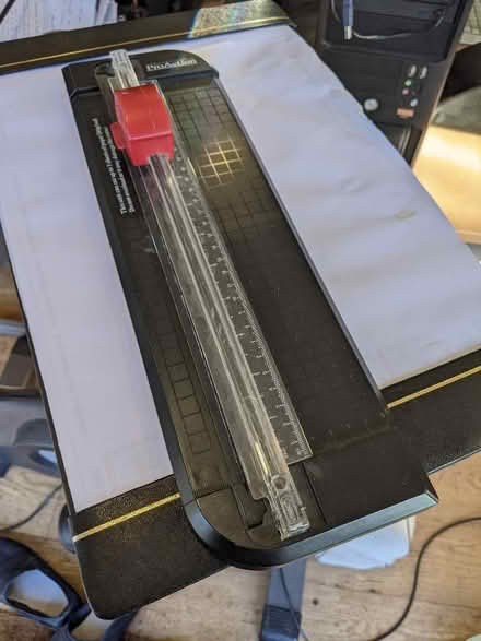 Photo of free Paper guillotine (A4) (Gorse Hill GU22) #1