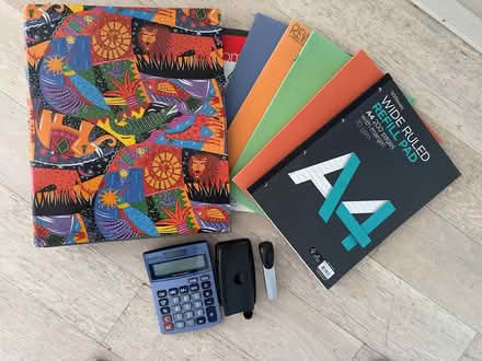 Photo of free Folder, books, hole punch stapler (Guildford GU2) #1