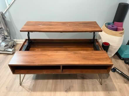 Photo of free Coffee table w/ storage (North Reston) #1