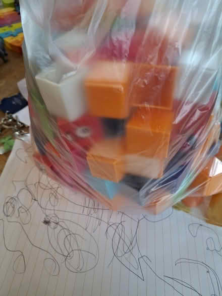 Photo of free Plastic Number Blocks (CR0) #2