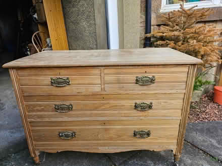 Photo of free Wooden chest of drawers (Colinton EH13) #1
