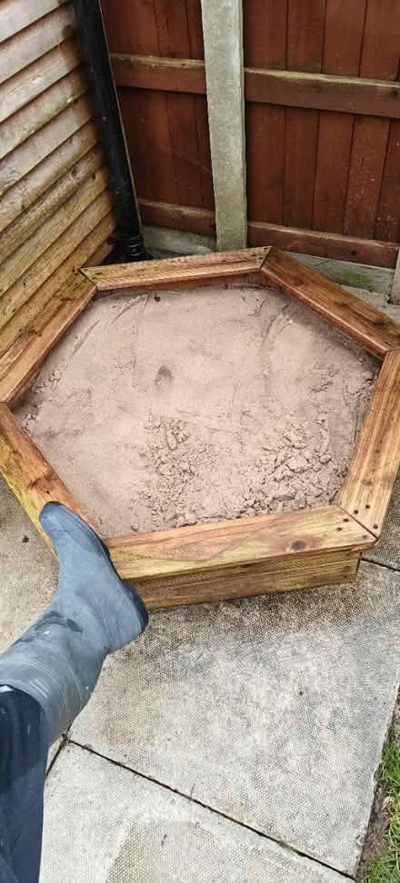 Photo of free Sand pit with sand (Hazel Grove SK7) #1