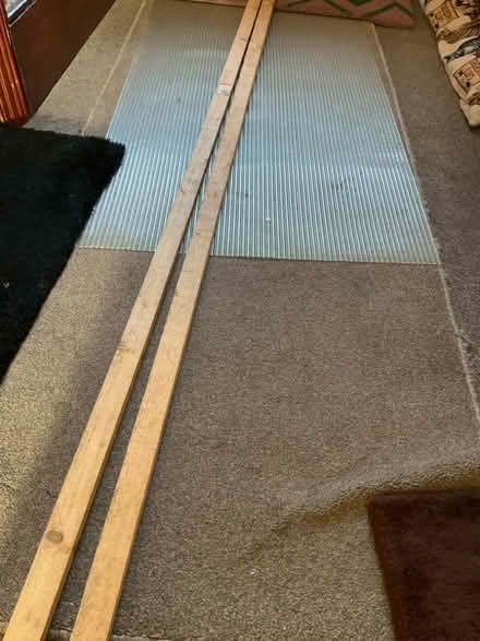 Photo of free Two long pieces of wood (West Hill TN34) #1