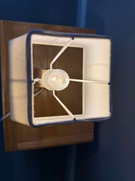 Photo of free Table Lamp + light bulb (Upminster Bridge RM14) #3