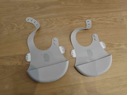 Photo of free 2 baby bibs (silicone) (Kilburn Park) #1