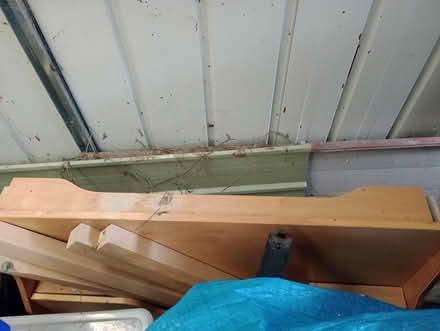 Photo of free Wooden IKEA Desk, Needs Cleaning (Harton, NE34) #1