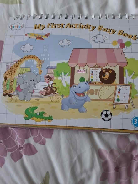 Photo of free My first nursery activity busy book (Loscoe Grange DE75) #1