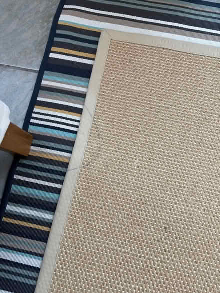 Photo of free IKEA raffia rug - Egeby (Marryat Road SW19) #4