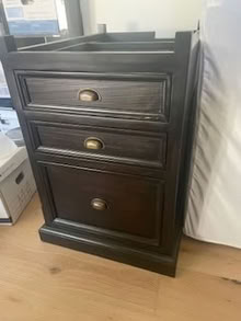 Photo of free Collapsable Solid Wood Desk (West Vancouver near Dundarave) #1