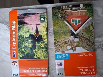 Photo of free OS maps Hastings & Bexhill (East Hartford NE23) #1