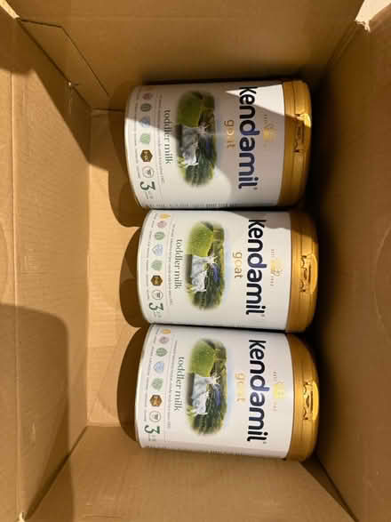 Photo of free 3x Kendamil Goat Milk toddler (N5) #1